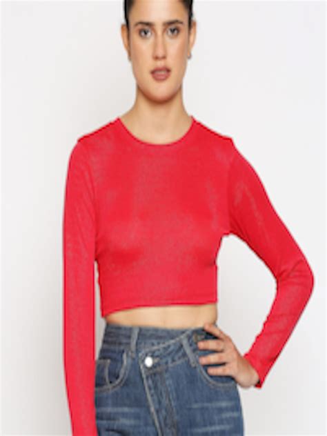 Buy Disrupt Women Crop Cotton T Shirt Tshirts For Women 21790228 Myntra