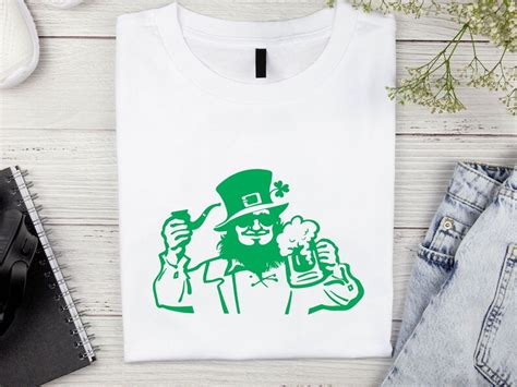 Leprechaun Svg St Patricks Days Svg Ai Pdf Dfx Eps  Etsy