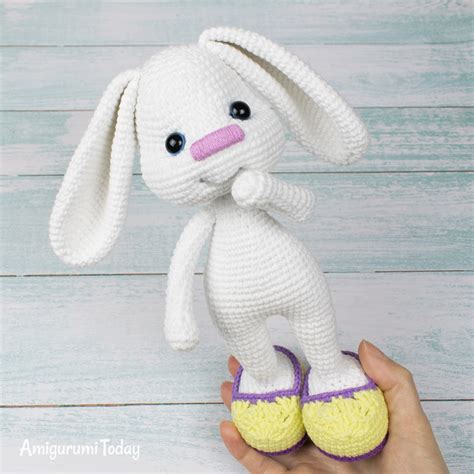 Pretty Bunny With Floppy Ears Crochet Pattern Amigurumi Today