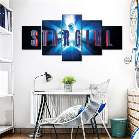 Cosmic Stargirl Wall Art Digital Art