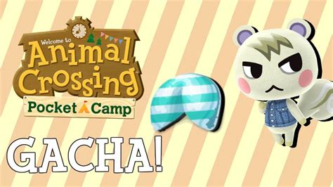 Animal Crossing Gacha Ac Pocket Camp Marshals Pastry Cookie Youtube