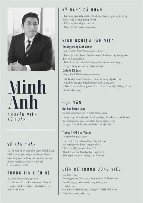 Canva CV Xin Việc: Tạo Một CV Chuyên Nghiệp Như Chưa Bao Giờ Có Sẵn ...