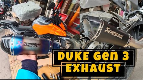 Best Exhaust For Duke Gen Full System Exhaust Ktm Duke Duke