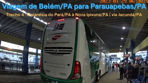 D Belém p Parauapebas PA Trecho 4 Goianésia do Pará PA à Nova Ipixuna