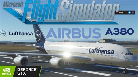 A Lufthansa In Mfs Microsoft Flight Simulator Fs