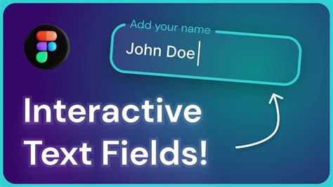 Interactive Text Field Component Variants Figma