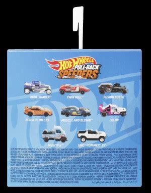 Pull Backs Asst Cdu Hot Wheels EKO