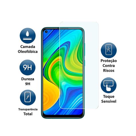 Película Vidro Temperado Xiaomi Redmi Note 9