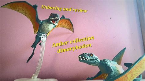 Unboxing Jurassic World Amber Collection Dimorphodons YouTube