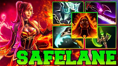 20 Kills Safelane Lina Lina Dota 2 Carry With 23 Kills Build Pro