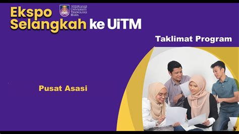 Taklimat Pusat Asasi Ekspo Selangkah Ke Uitm Youtube