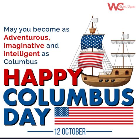 Happy Columbus Day Wishes, Messages and Quotes - Wishes Companion