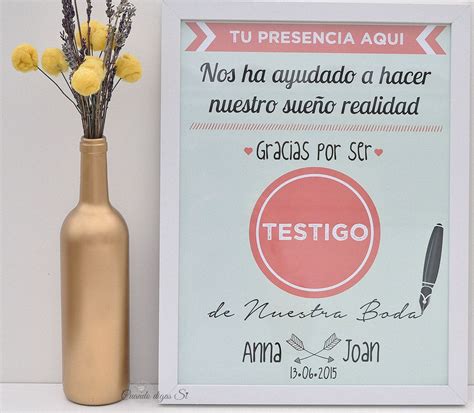 Mi Papel Preferido Regalo Para Los Testigos De Una Boda