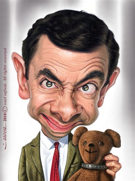 Artstation Mrbean Caricature Wael Safwat Funny Caricatures