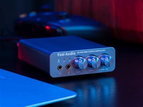 Fosi Audio K5 Pro Gaming DAC Amplificateur Casque Mini Hi Fi Stéréo