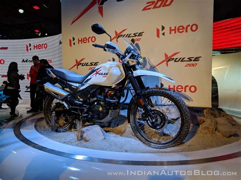 Hero Xpulse Adventure Bike Auto Expo Live