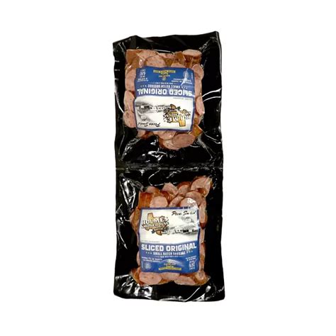 Holmes Smokehouse Pecan Smoked Original Sausage Slices 48 Oz Sam S Club