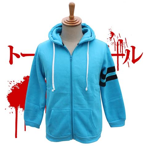 2014 Hot Anime Tokyo Ghoul Ken Kaneki Cosplay Costume Cotton Jacket