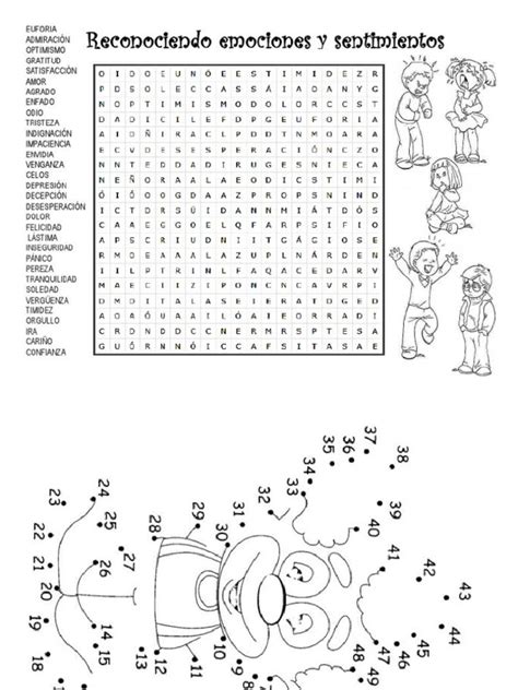 Sopa De Letras Emociones Pdf