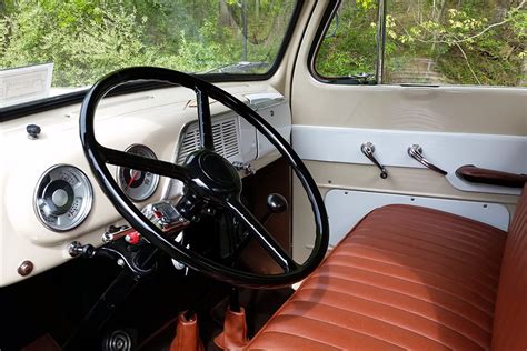 1951 Ford F 3 Pickup Interior 208274