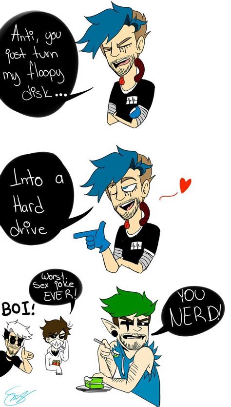 Dont Try Please Darkiplier And Antisepticeye Youtubers Funny