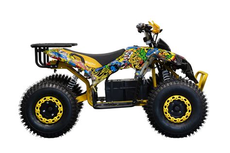 Quad enfant électrique 1000W 48V NMX Sport 8 jaune LeMiniRider