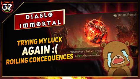 Crest Run For ROILING CONSEQUENCES Again Diablo Immortal YouTube