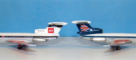 Hawker Siddeley HS-121 Trident 1:400 Scale Mould Review - YESTERDAY'S AIRLINES