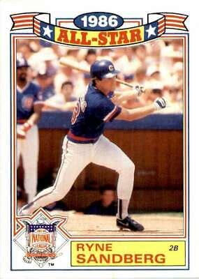 1987 Topps All Star Game Glossy 3 Ryne Sandberg Chicago Cubs EBay