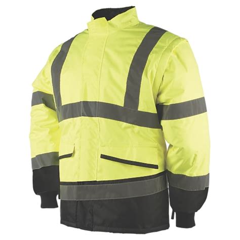 Blouson Malbro Hv Jaune Marine Sioen Mabéo Direct