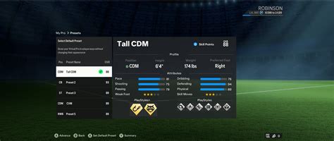 A Good tall CDM build. : r/fifaclubs