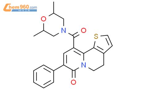 104605 01 8 Morpholine 4 4 7 Dihydro 7 Oxo 8 Phenyl 5H Thieno 2 3 A