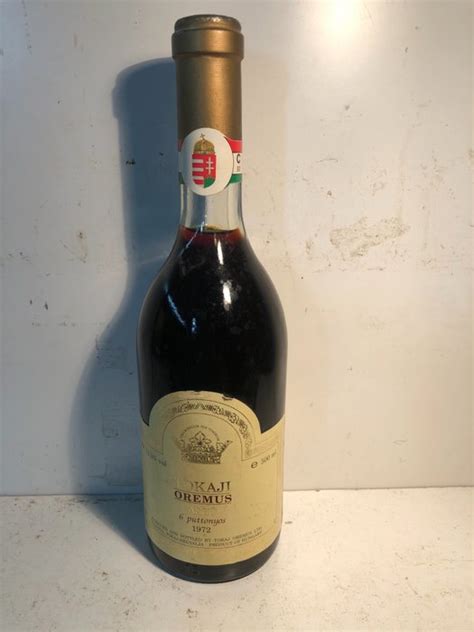 1972 Oremus Tokaji Aszú 6 Puttonyos Tokaji 1 Jennie Catawiki