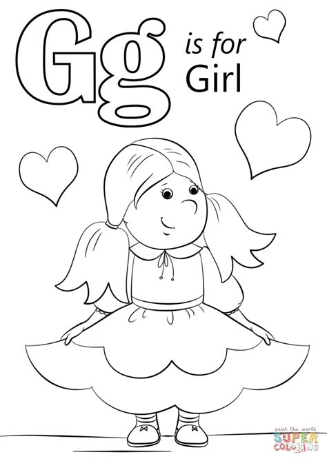 Free Printable Letter G Coloring Pages Free Printable A To Z