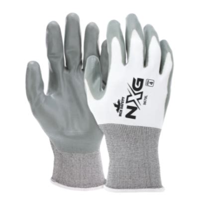 Guante Nylon Nitrilo Blanco Mcr Suramericana De Guantes