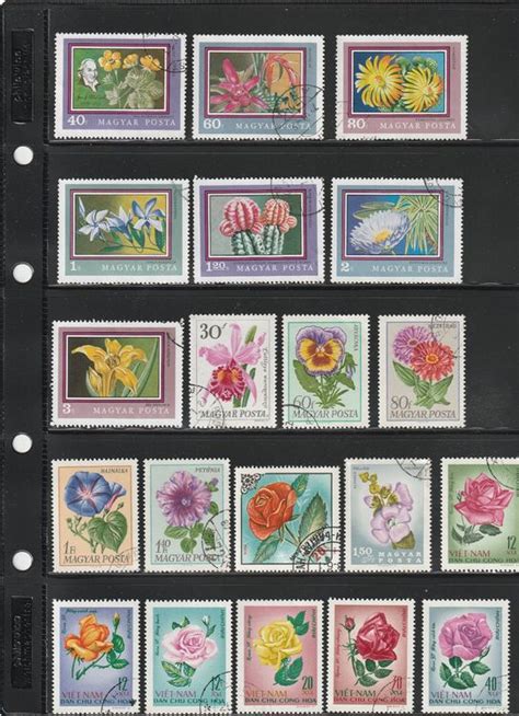 Lots Timbres Fleurs Kaufen Auf Ricardo