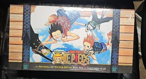 One Piece Box Set 2 Skypeia And Water Seven Volumes 24 46 NEW FREE