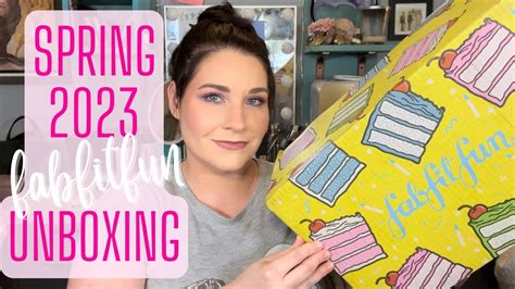 FabFitFun Unboxing Spring 2023 YouTube