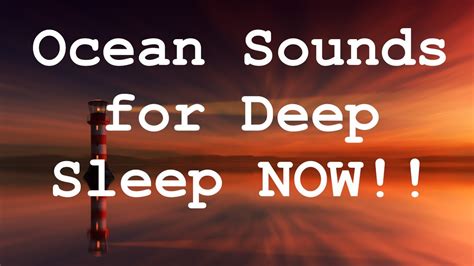 Deep Sleep Ocean Sounds Youtube