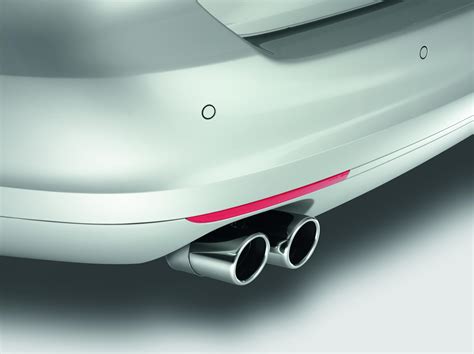 Volkswagen-vw R32 Exhaust Tips - Polished Metal. Exhaust, tip ...