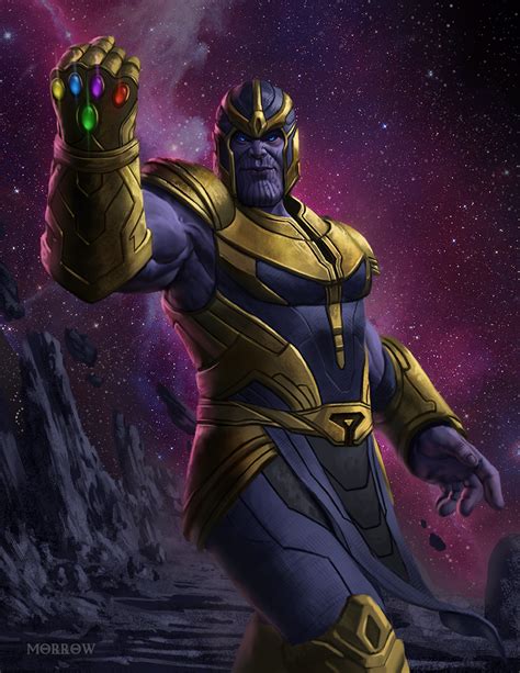 Thanos By Johnnymorrow On Deviantart