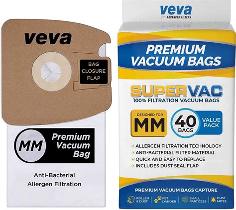 Amazon Veva Pack Premium Supervac Replacement Vacuum Bags Type