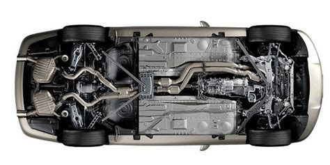 Explore The Complexities Of A Truck Undercarriage With A Detailed Diagram