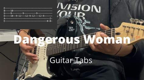 Dangerous Woman By Ariana Grande Guitar Tabs YouTube