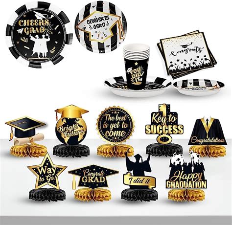 Amazon Katchon Black Graduation Centerpieces For Tables