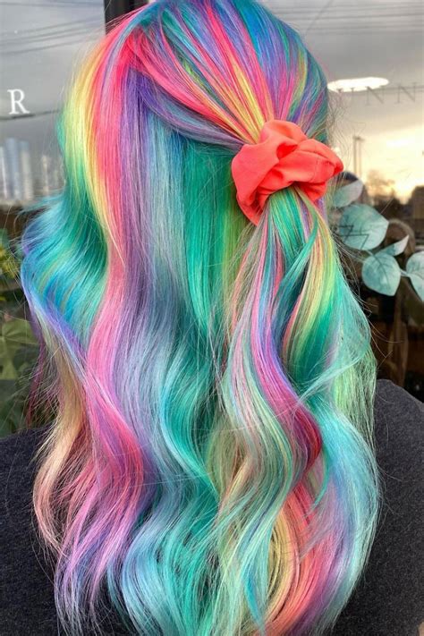 Como Pintar El Cabello De Colores Fantasia Online