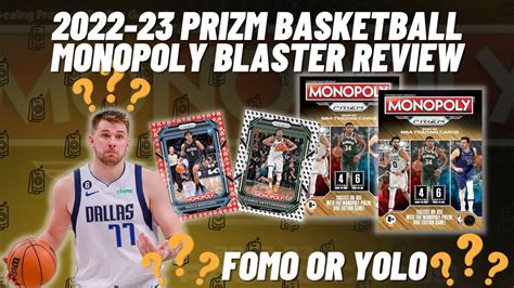 FOMO OR YOLO 2022 Prizm Basketball Monopoly Blaster Review Best