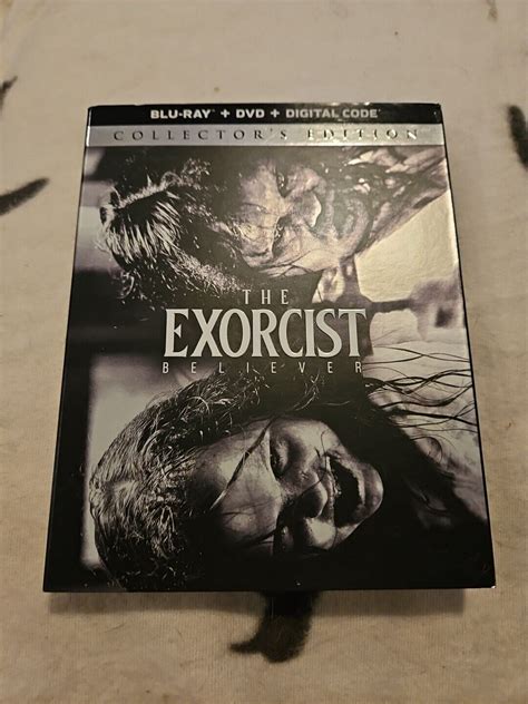 The Exorcist Believer Blu Ray DVD 2023 W Slipcover NO DIGITAL