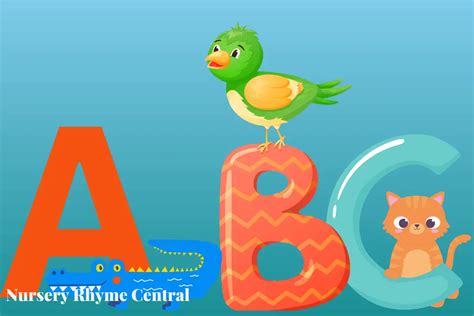 Animal Alphabet Song Nursery Rhyme Lyrics, Video and Printable – Nursery Rhyme Central