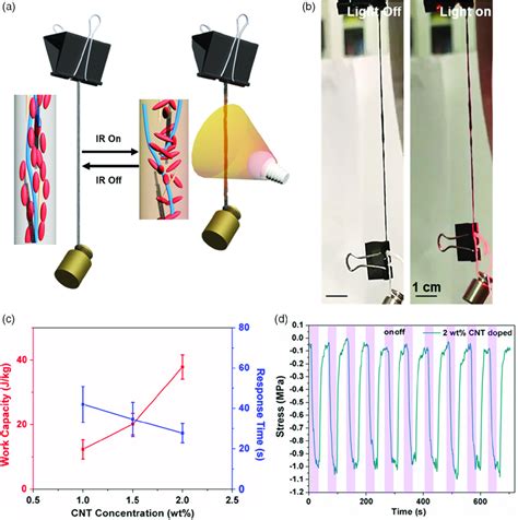 Photothermal Effect And Ir‐responsive Actuation Of Lcecnt Composite